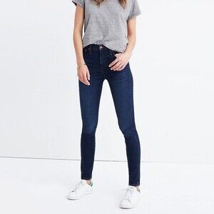Madewell High-Rise Skinny Jeans in Hayes Wash size 27